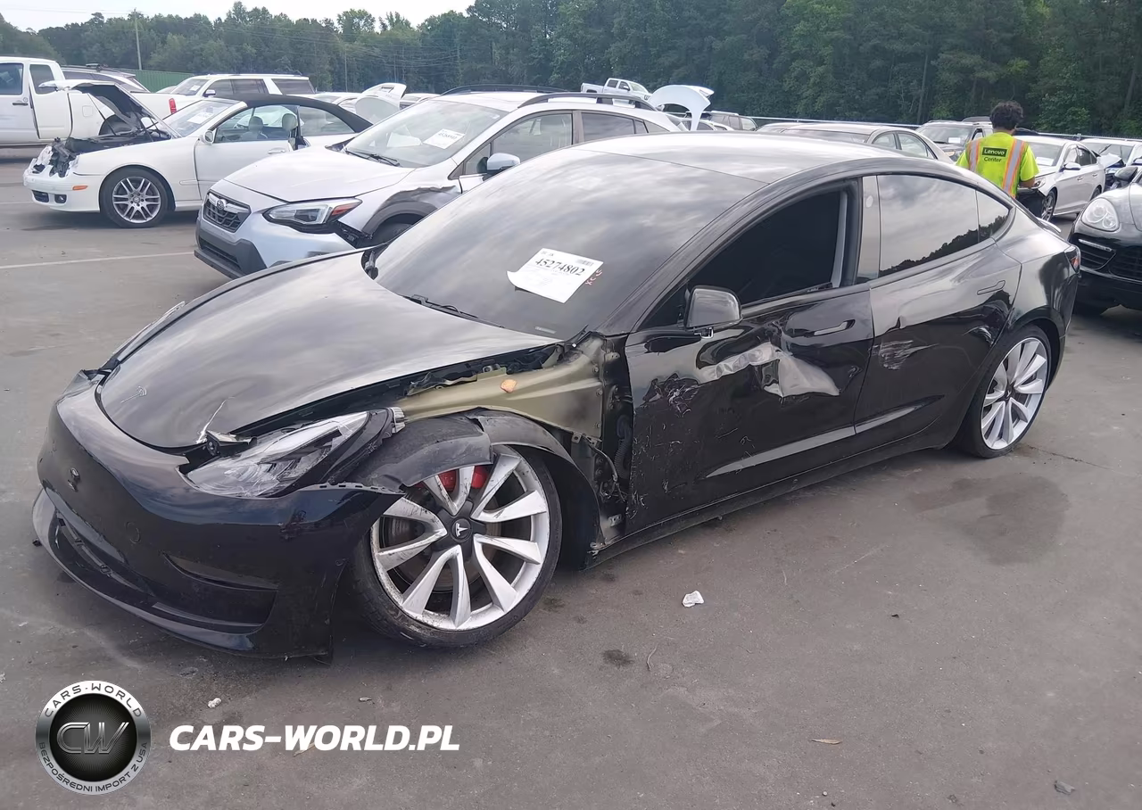 2019 Tesla Model 3 Long Range-Performance VIN:5YJ3E1EB5KF441576 - 2