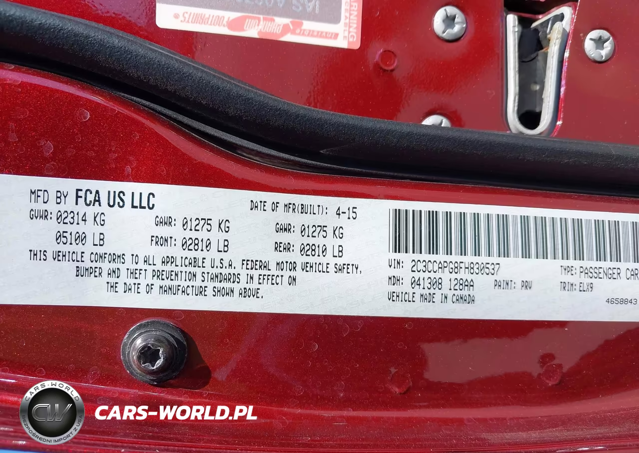 2015 Chrysler 300C Platinum VIN:2C3CCAPG8FH830537 - 9
