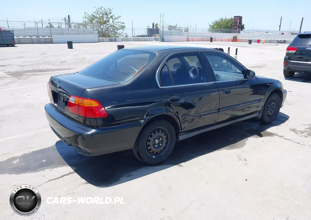 2000 Honda Civic Lx VIN:JHMEJ6671YS013624 - 4