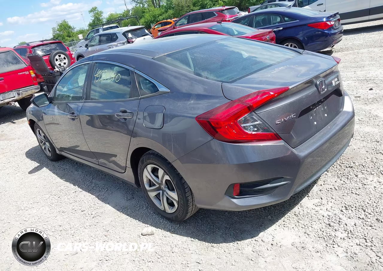2018 Honda Civic Lx VIN:19XFC2E58JE032298 - 3