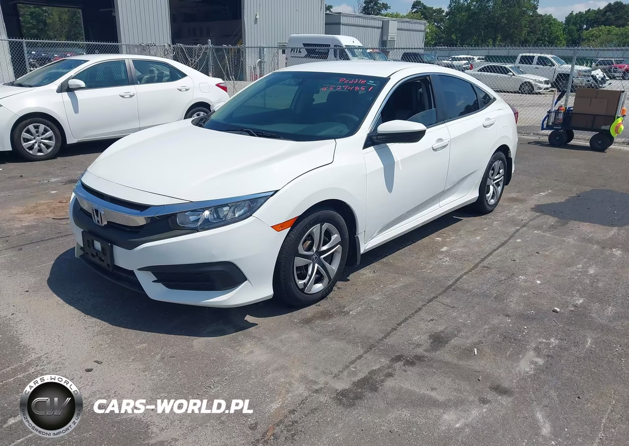 2016 Honda Civic Lx VIN:19XFC2F59GE096258 - 2