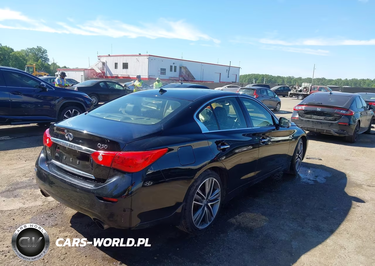 2017 Infiniti Q50 3.0T Premium VIN:JN1EV7AR9HM836104 - 4