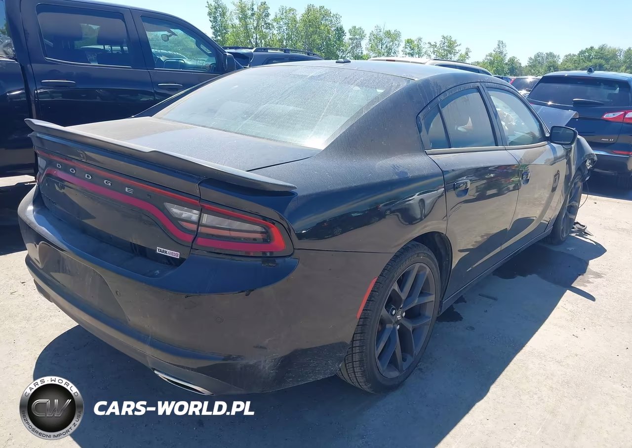 2019 Dodge Charger Sxt Rwd VIN:2C3CDXBG9KH500617 - 4