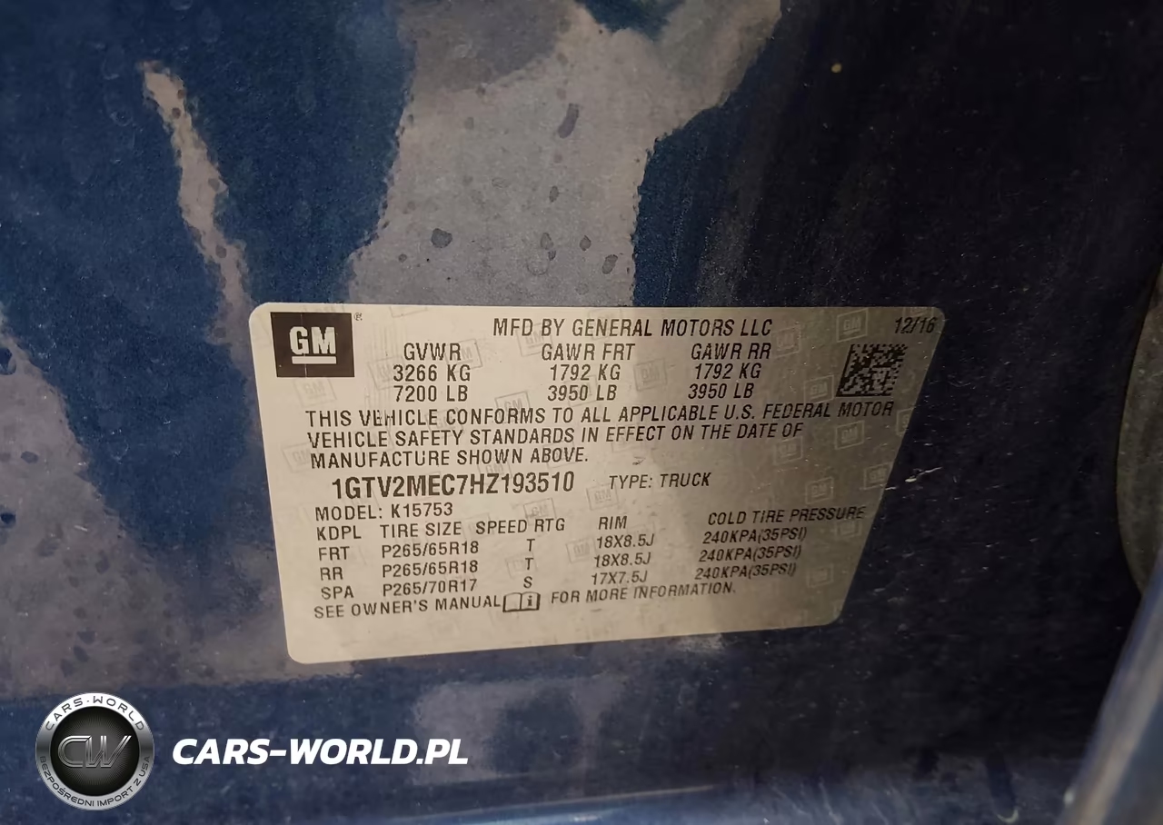2017 GMC Sierra 1500 Sle VIN:1GTV2MEC7HZ193510 - 9