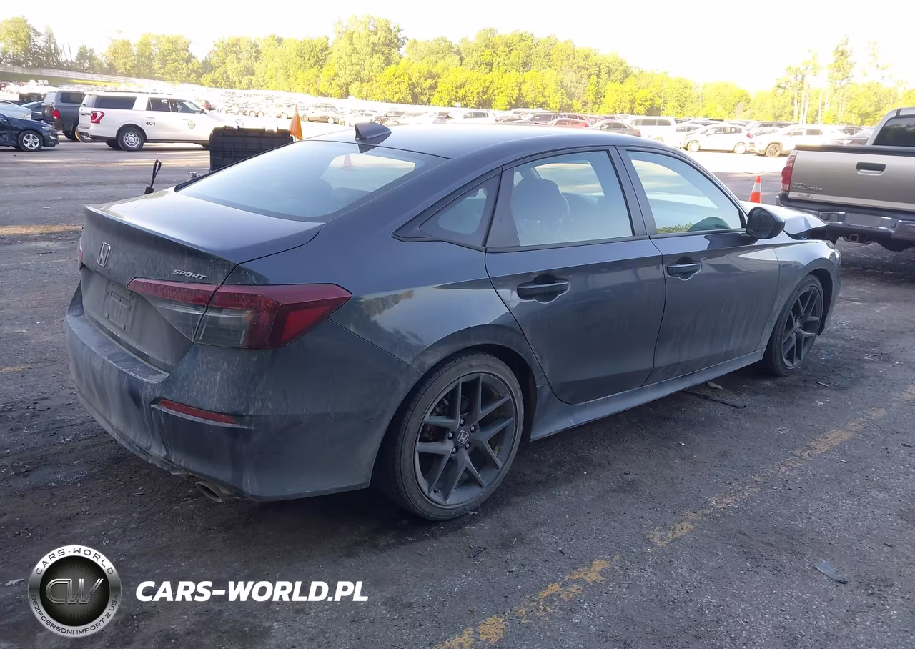 2025 Honda Civic Sport VIN:2HGFE2F54SH506926 - 4