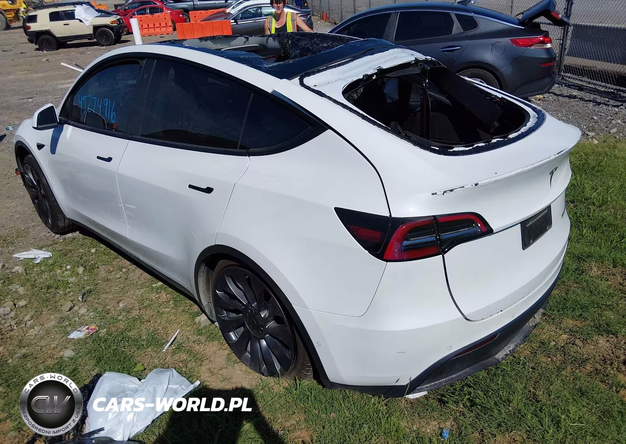 2022 Tesla Model Y Performance Dual Motor All-Wheel Drive VIN:7SAYGDEF0NF524473 - 3