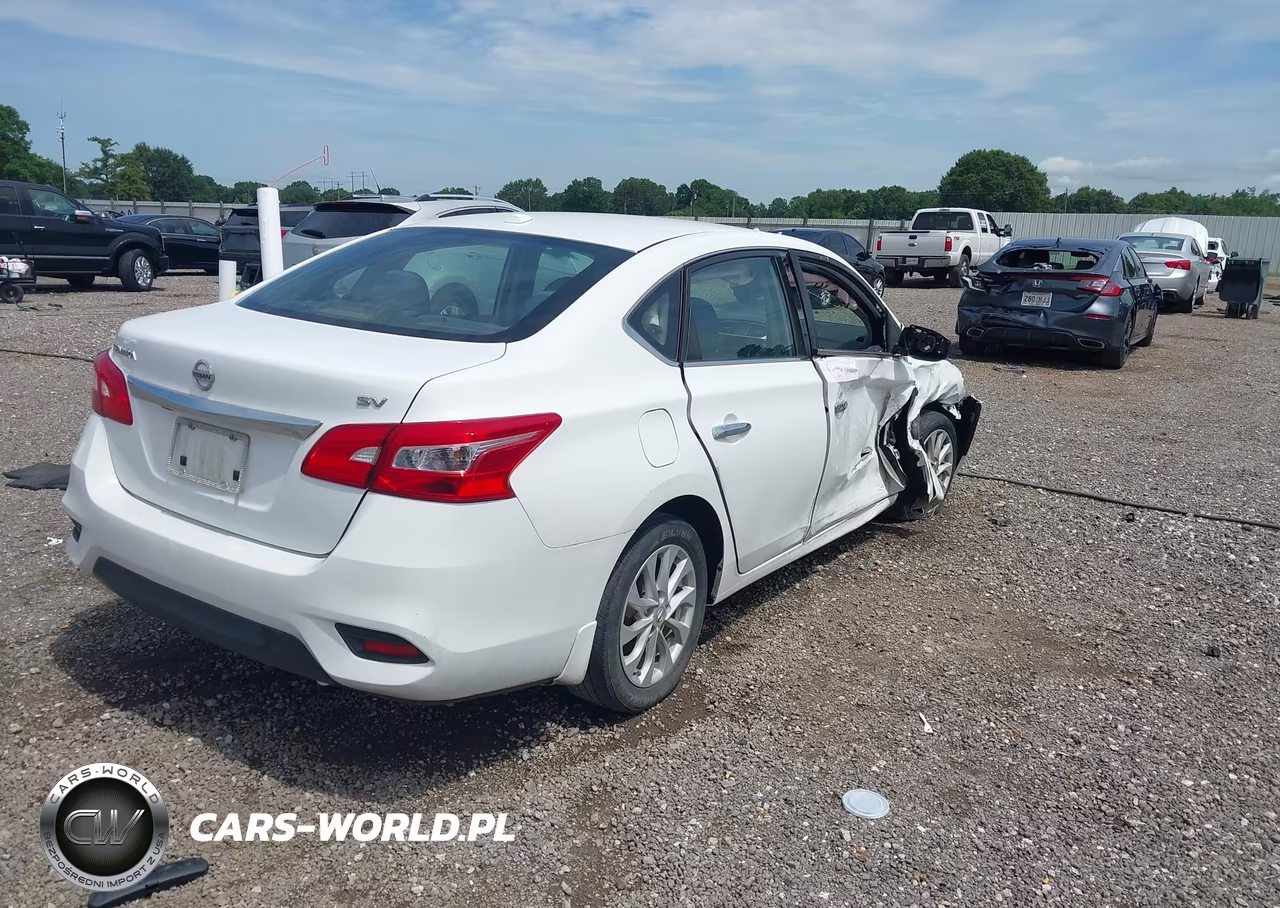2019 Nissan Sentra Sv VIN:3N1AB7APOKY393139 - 4