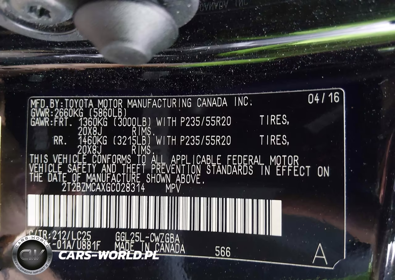 2016 Lexus Rx 350 F Sport VIN:2T2BZMCAXGC028314 - 9