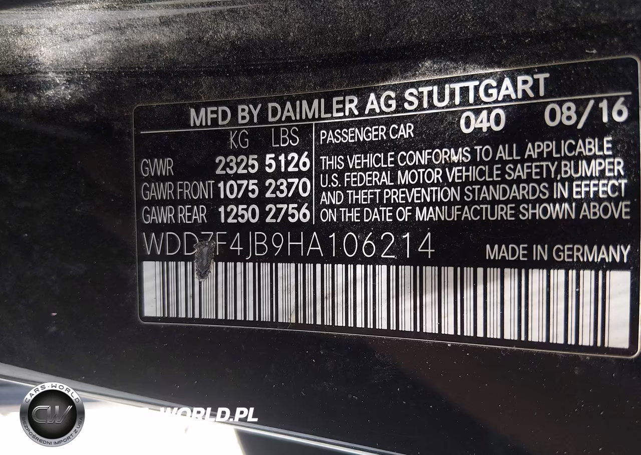 2017 Mercedes-Benz E 300 VIN:WDDZF4JB9HA106214 - 9