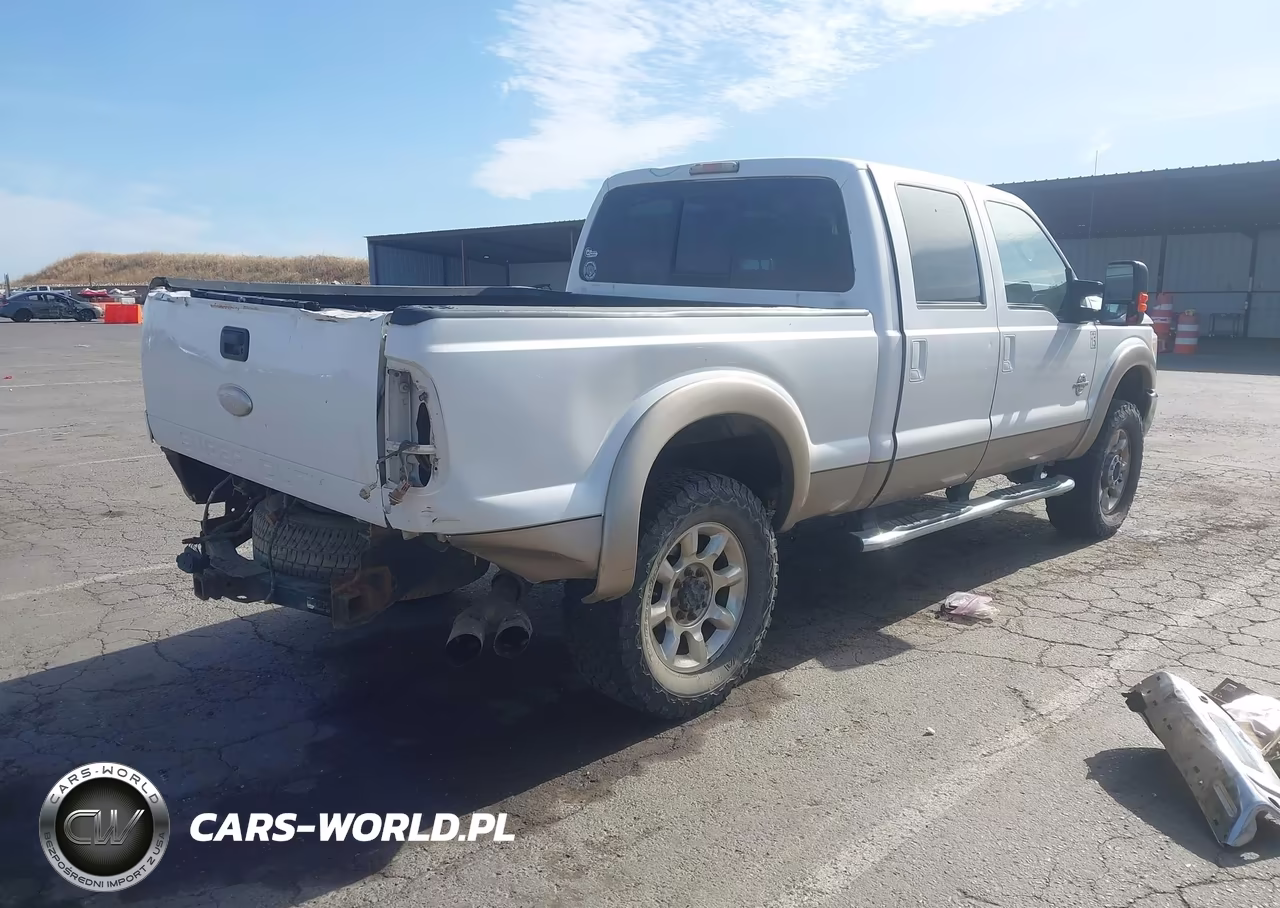 2012 Ford F-350 Lariat VIN:1FT8W3BT2CEA03502 - 4