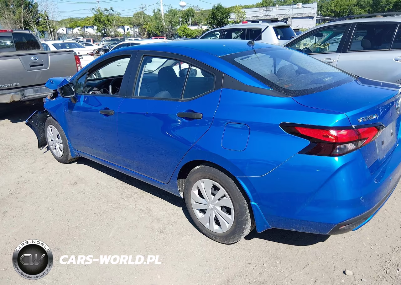2021 Nissan Versa S Xtronic Cvt VIN:3N1CN8DV0ML921360 - 3