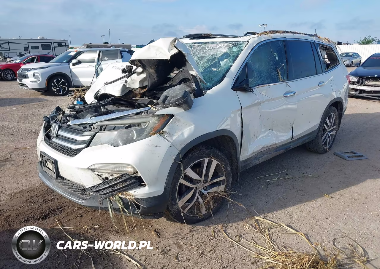 2017 Honda Pilot Touring VIN:5FNYF5H96HB033650 - 2