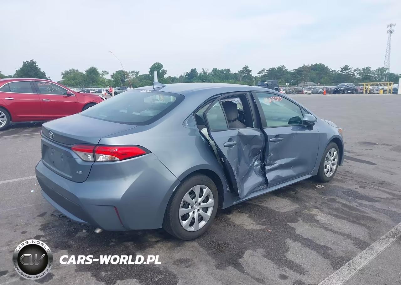 2022 Toyota Corolla Le VIN:5YFEPMAEXNP378178 - 4