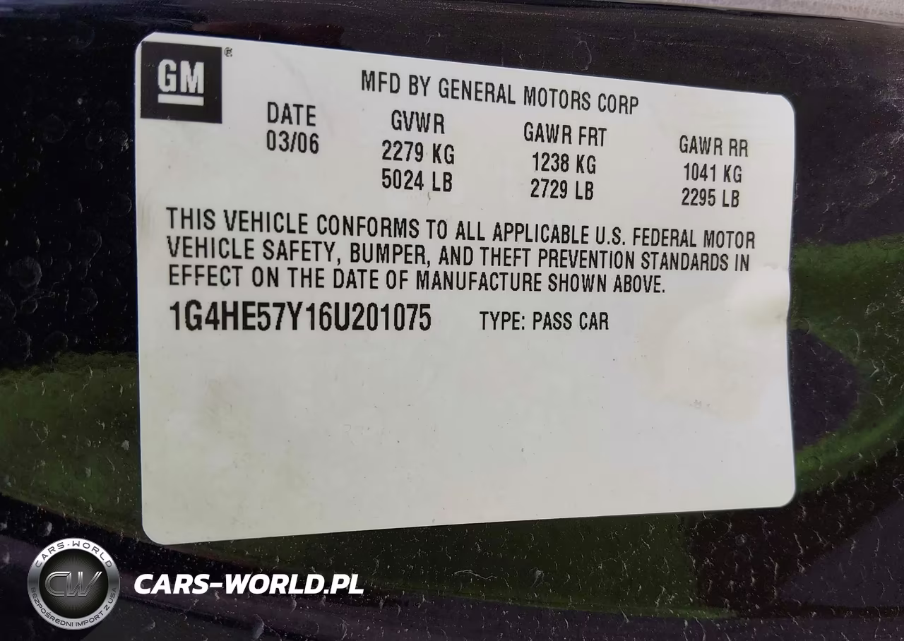 2006 Buick Lucerne Cxs VIN:1G4HE57Y16U201075 - 9