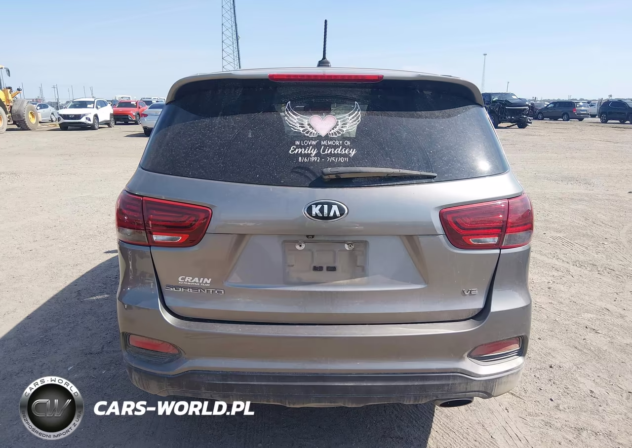 2019 Kia Sorento 3.3L Lx VIN:5XYPG4A56KG482336 - 17