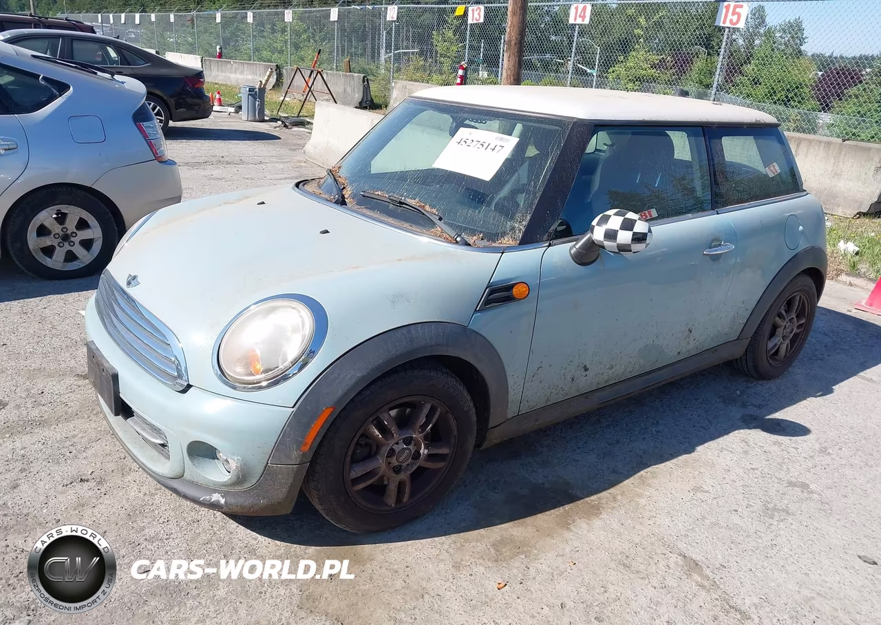 2013 Mini Hardtop Cooper VIN:WMWSU3C53DT686462 - 2