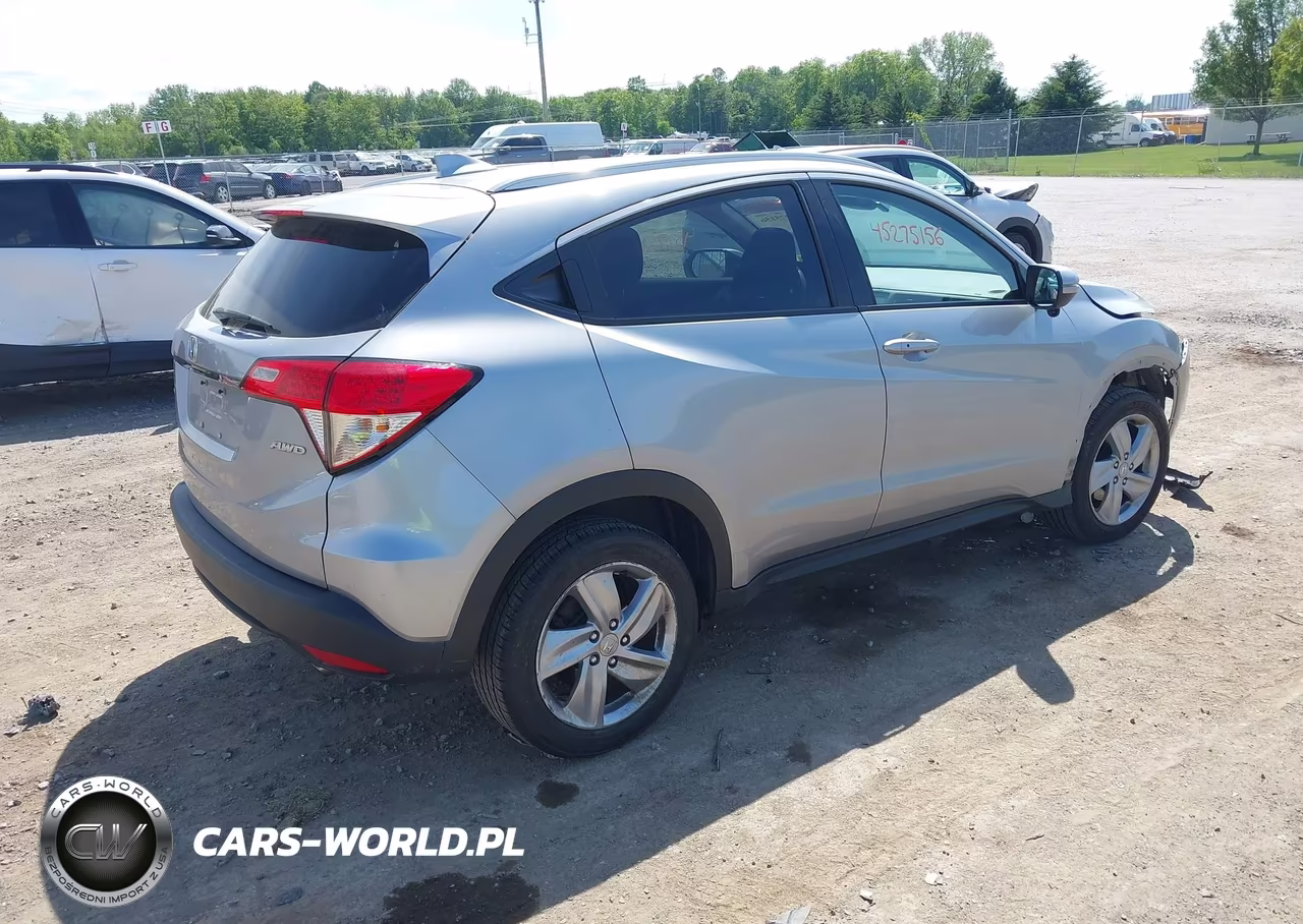2020 Honda Hr-V Awd Ex VIN:3CZRU6H52LM712892 - 4