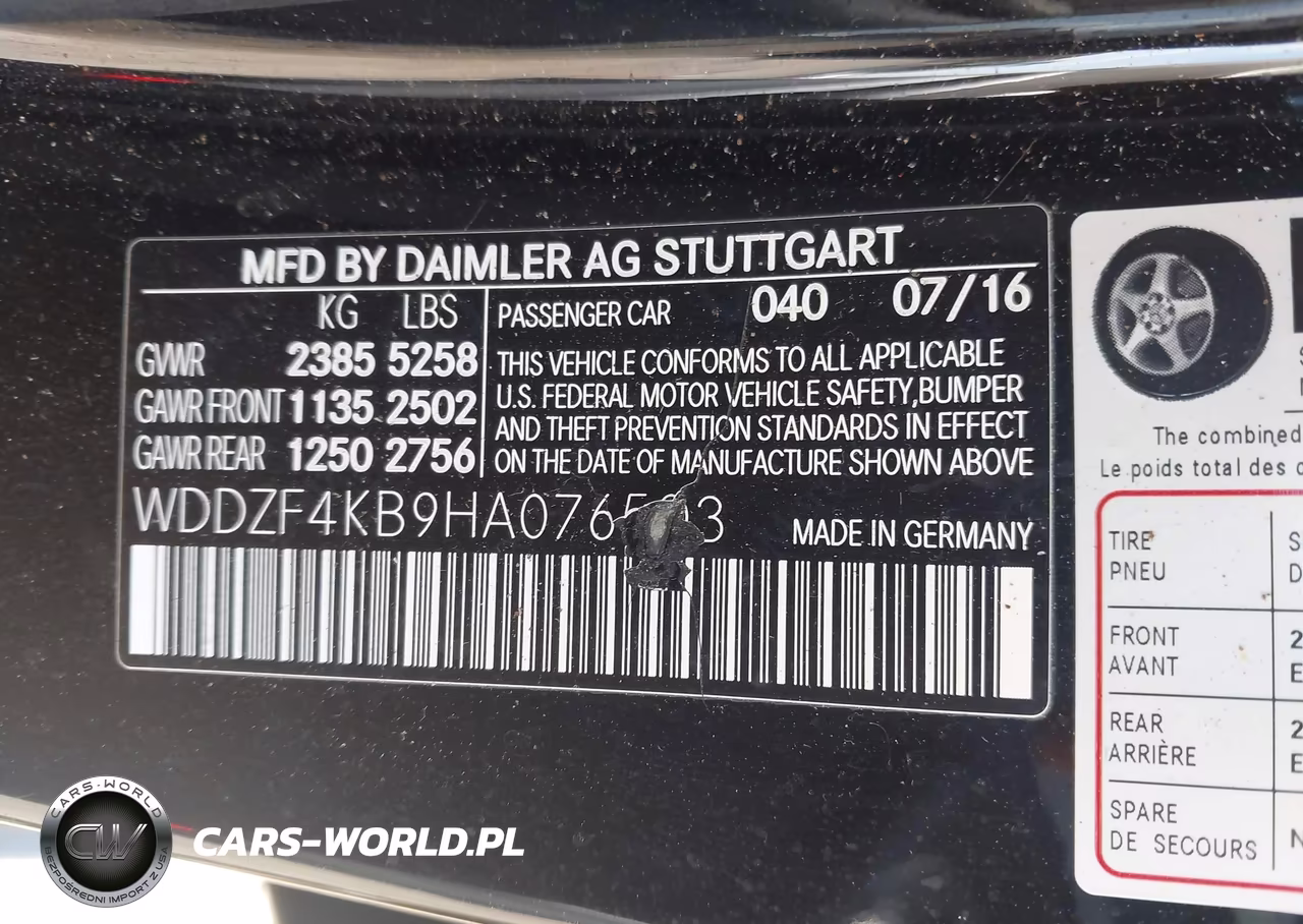 2017 Mercedes-Benz E 300 4Matic VIN:WDDZF4KB9HA076503 - 9