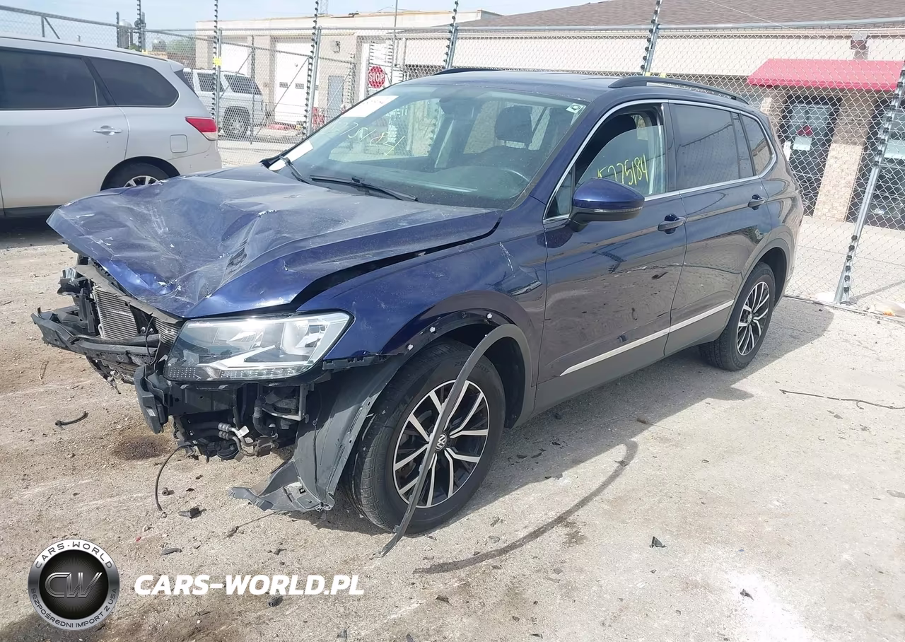 2021 Volkswagen Tiguan 2.0T Se-2.0T Se R-Line Black-2.0T Sel VIN:3VV2B7AX9MM003250 - 2