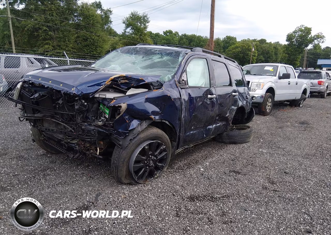 2008 Toyota Sequoia Platinum 5.7L V8 VIN:5TDBY67A48S009442 - 2
