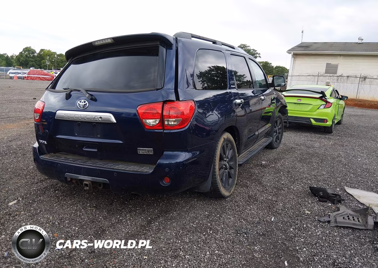 2008 Toyota Sequoia Platinum 5.7L V8 VIN:5TDBY67A48S009442 - 4