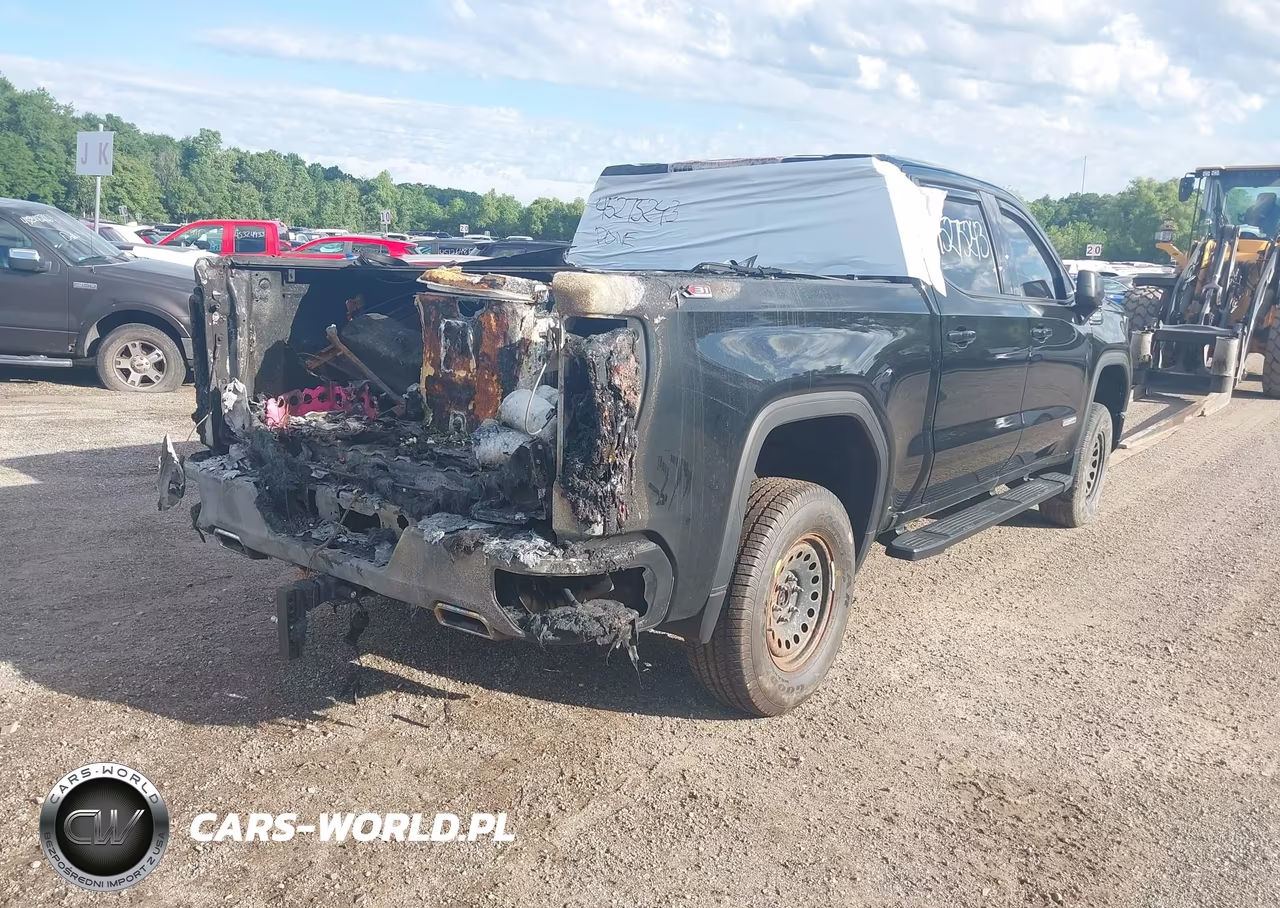 2025 GMC Sierra 1500 4Wd Short Box Elevation With 3Sb VIN:3GTUUCED1SG134744 - 4