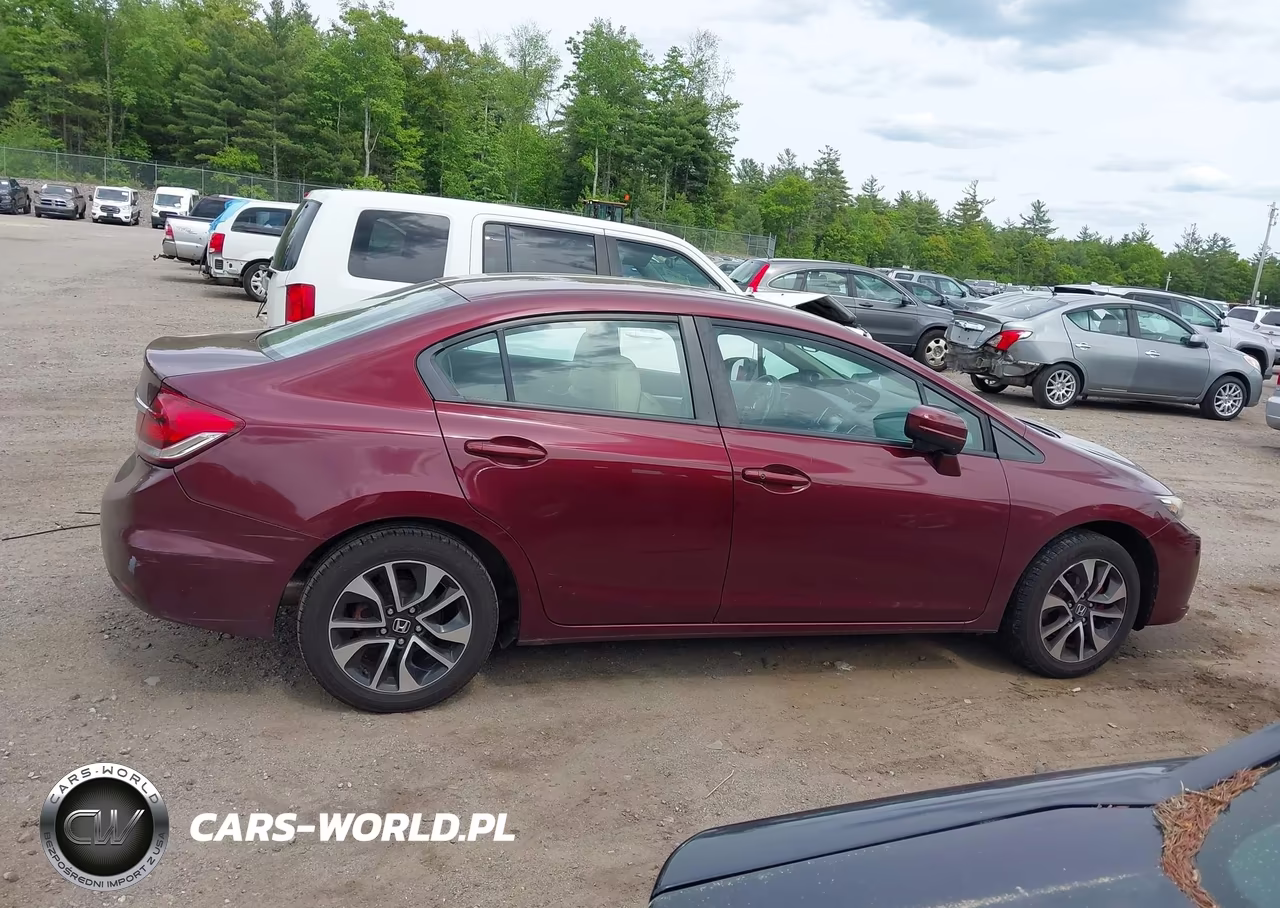2014 Honda Civic Ex VIN:2HGFB2F87EH536574 - 13