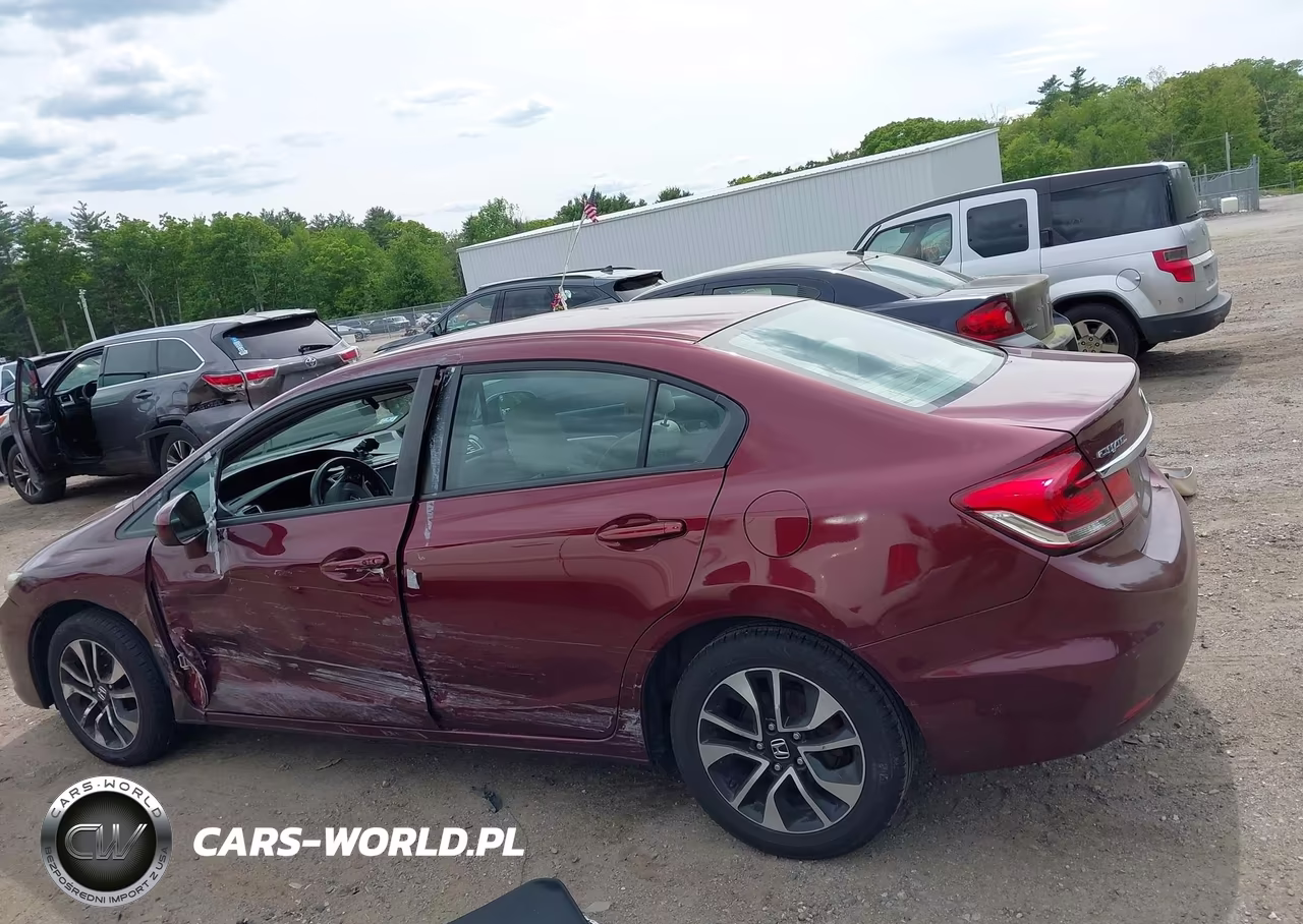 2014 Honda Civic Ex VIN:2HGFB2F87EH536574 - 14