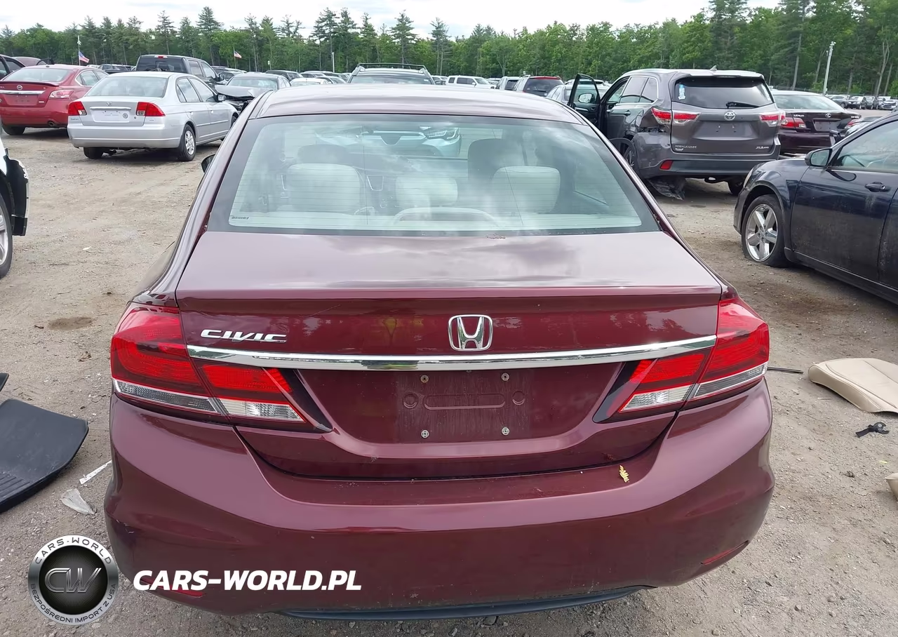 2014 Honda Civic Ex VIN:2HGFB2F87EH536574 - 16