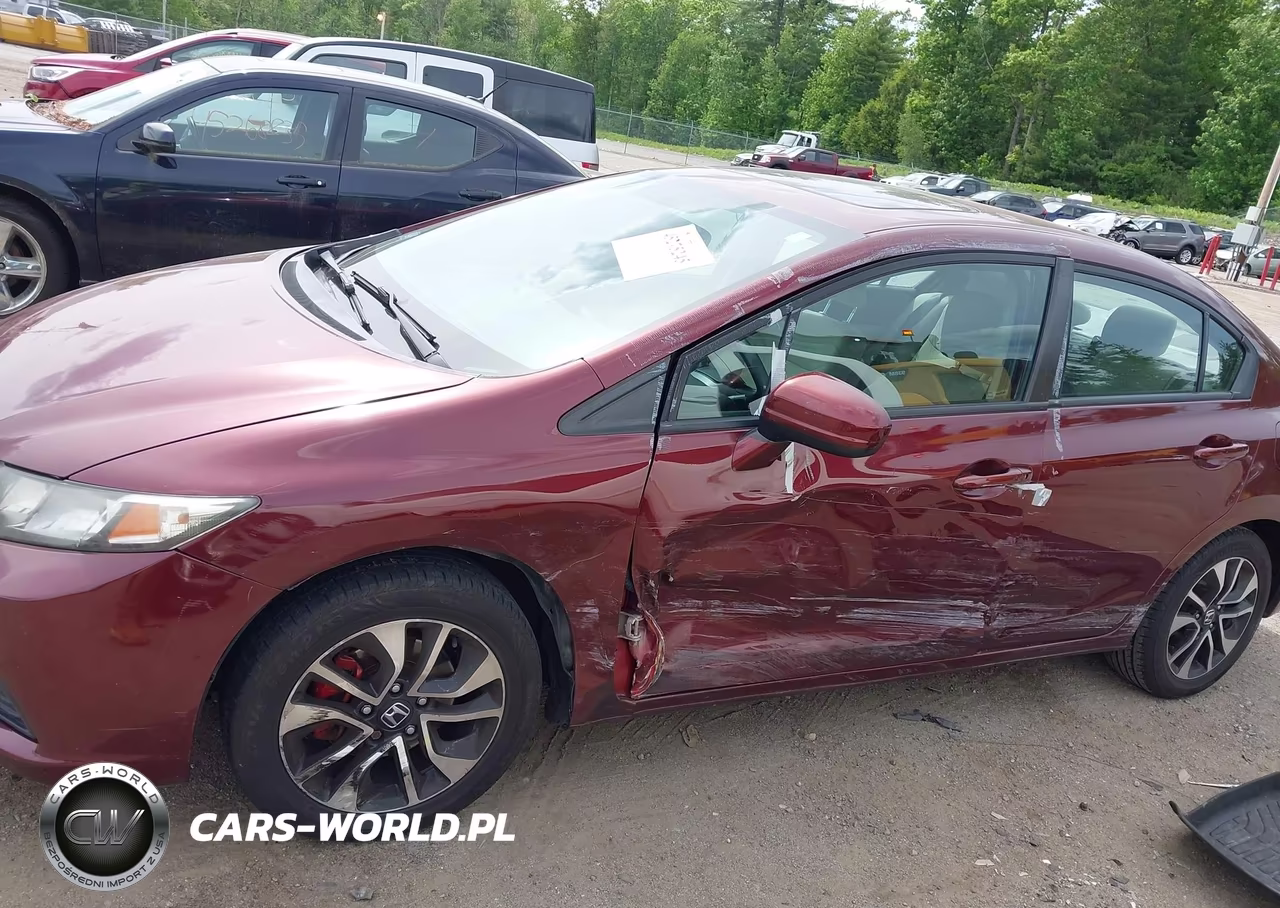 2014 Honda Civic Ex VIN:2HGFB2F87EH536574 - 6