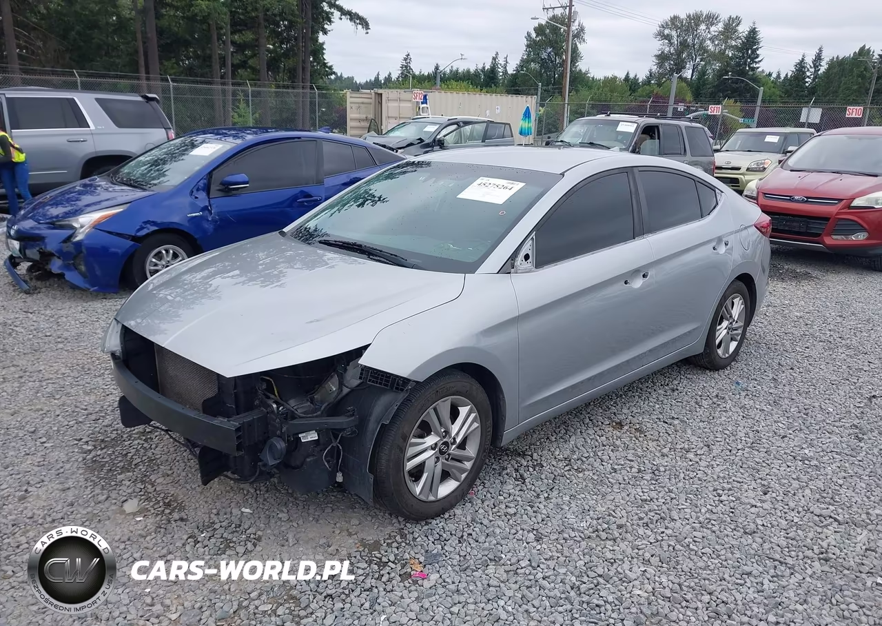 2020 Hyundai Elantra Sel VIN:5NPD84LF4LH569457 - 2