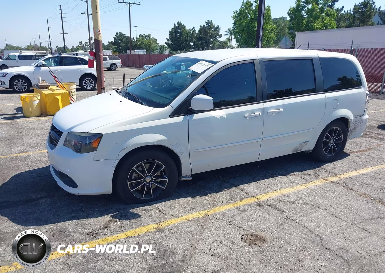 2016 Dodge Grand Caravan Se Plus VIN:2C4RDGBG8GR335568 - 2