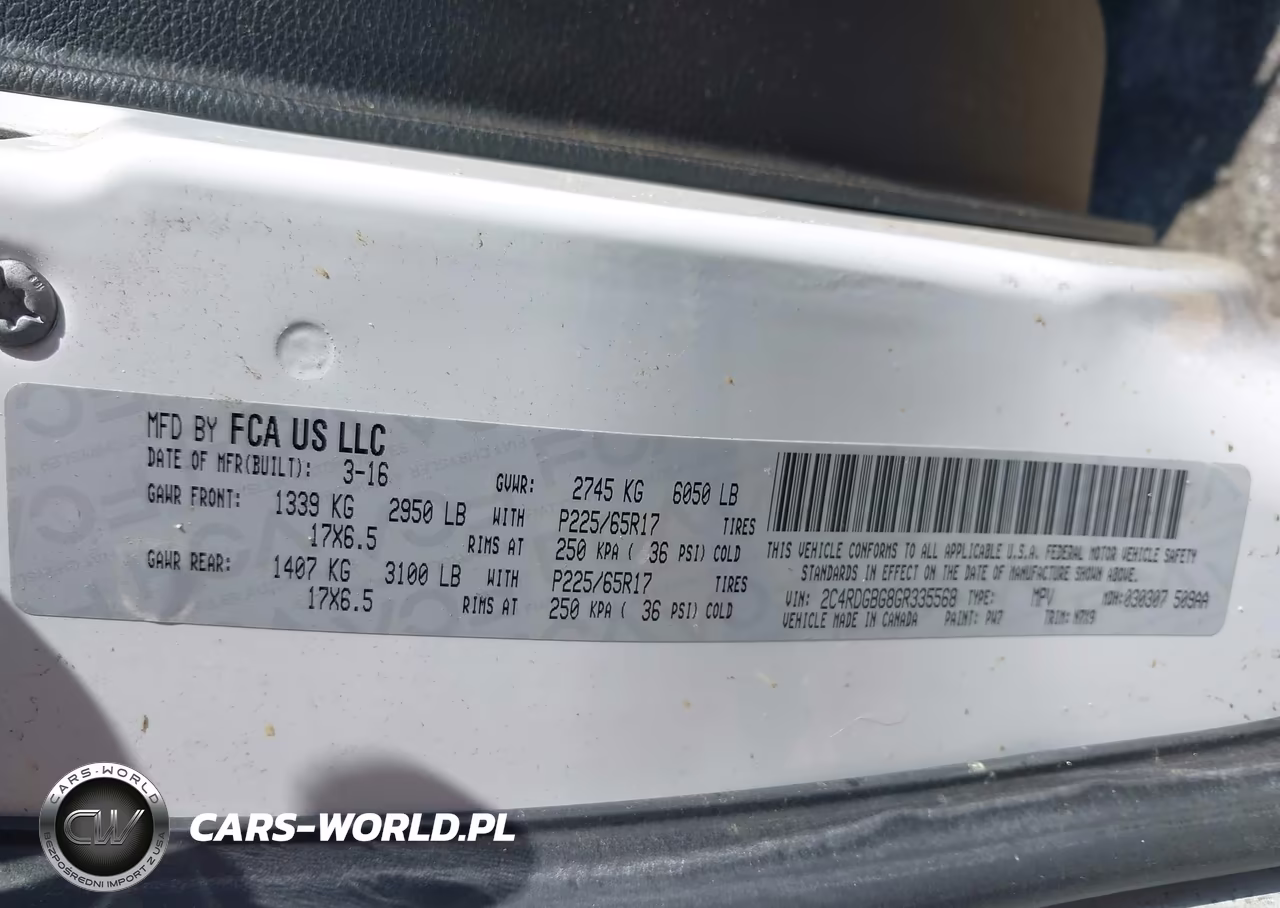 2016 Dodge Grand Caravan Se Plus VIN:2C4RDGBG8GR335568 - 9