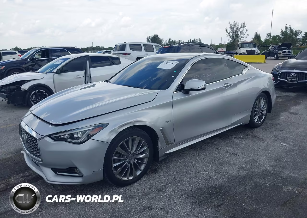 2017 Infiniti Q60 2.0T VIN:JN1CV7EK4HM111143 - 2