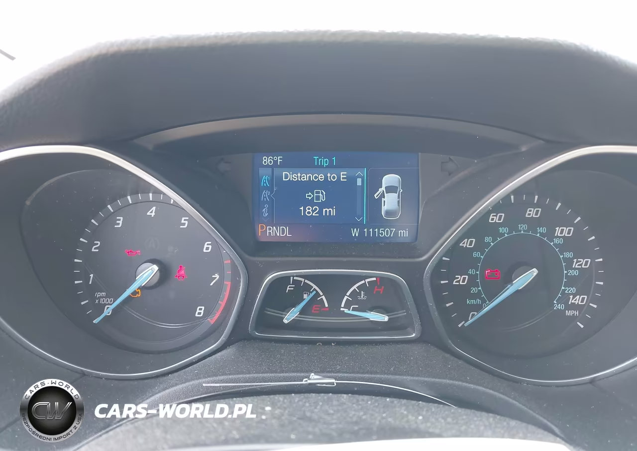 2014 Ford Focus Se VIN:1FADP3F27EL386760 - 7