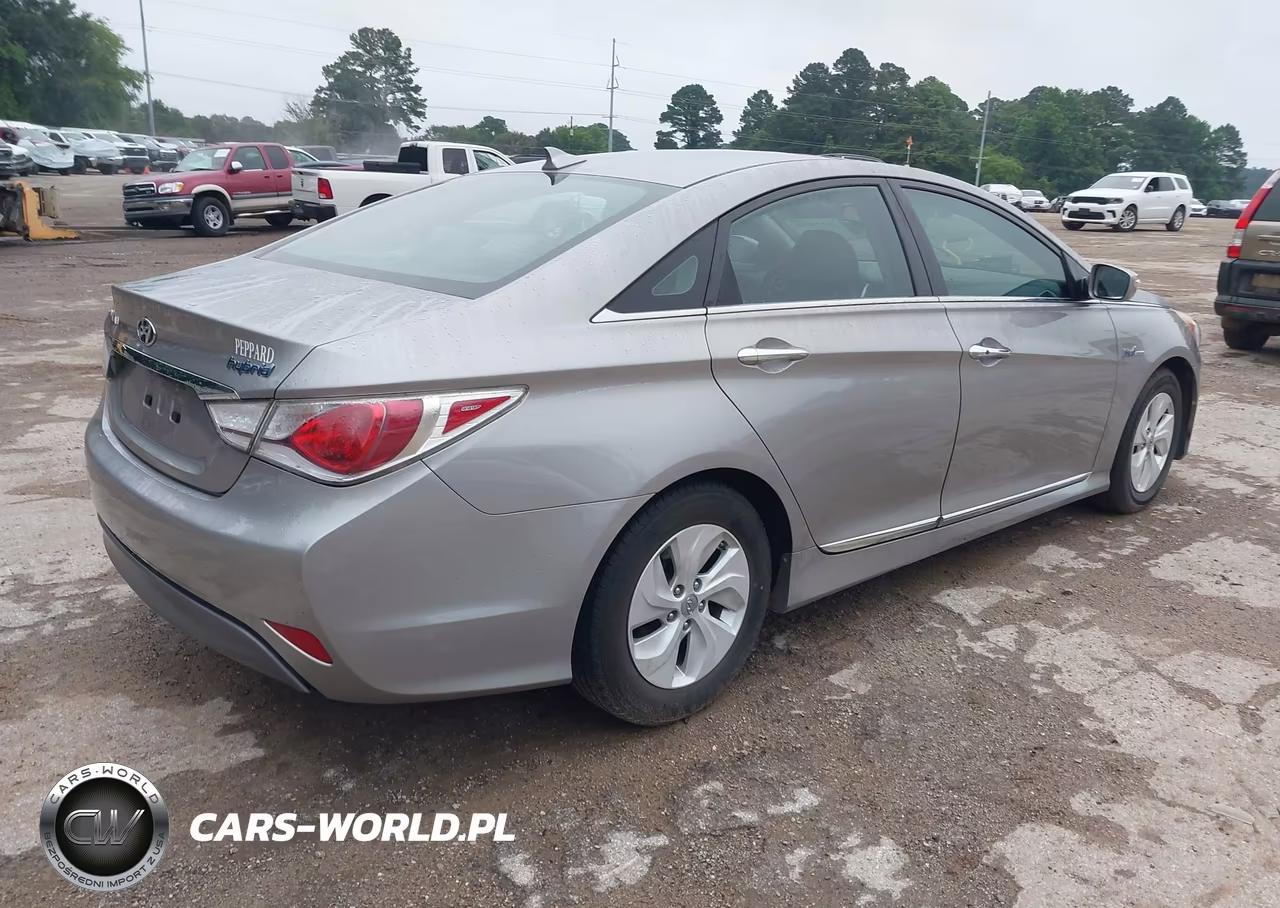 2014 Hyundai Sonata Hybrid VIN:KMHEC4A41EA109828 - 4