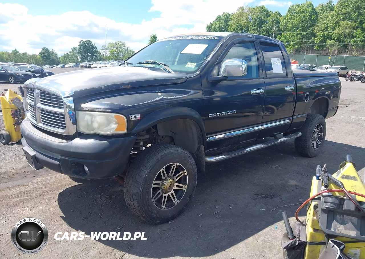 2003 Dodge Ram 2500 Slt-Laramie-St VIN:3D7KU28D03G863127 - 2