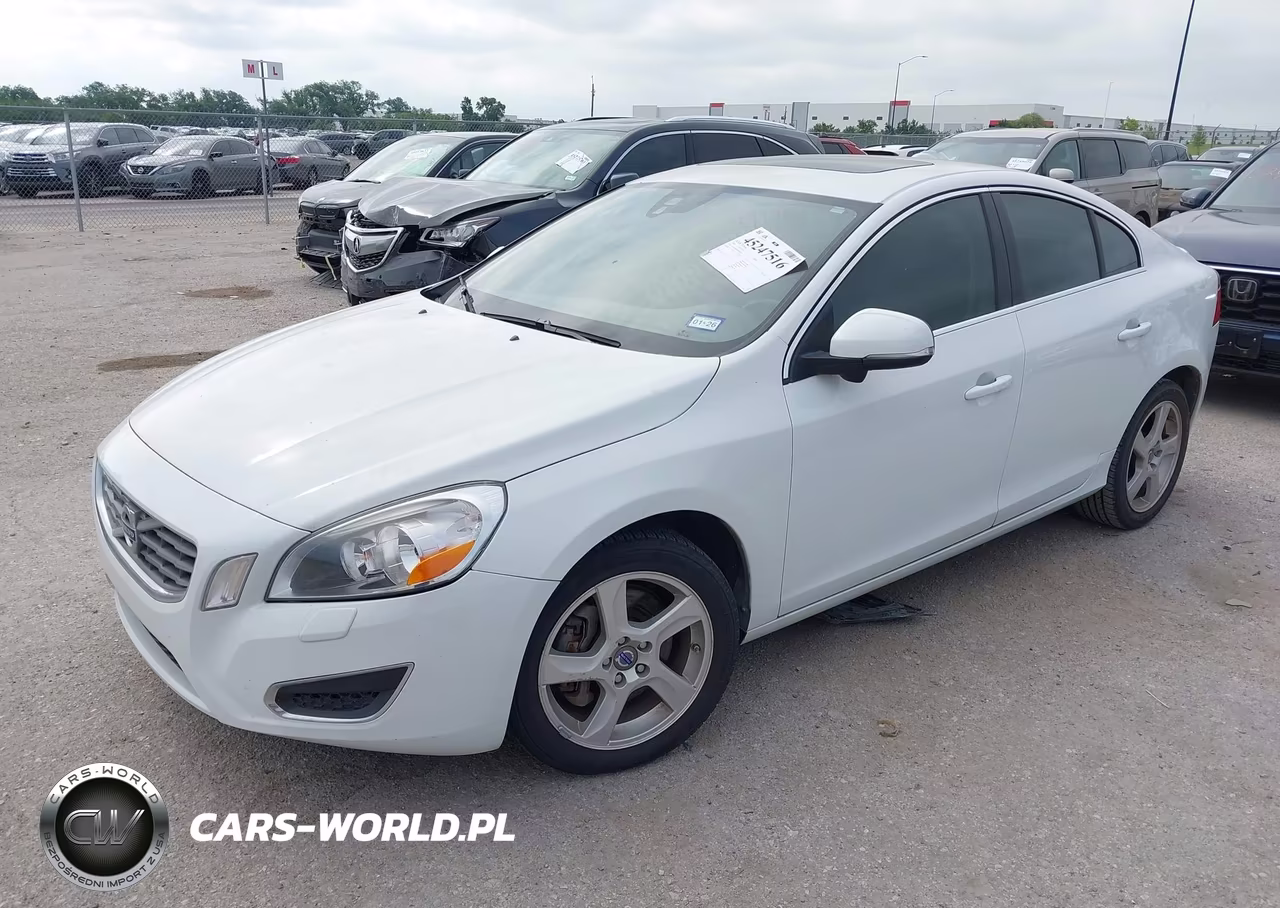 2013 Volvo S60 T5 VIN:YV1612FS1D1225260 - 2