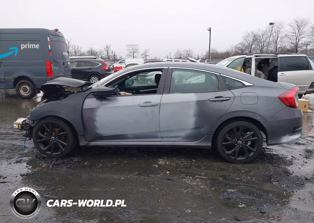2019 Honda Civic Sport VIN:2HGFC2F88KH530159 - 14