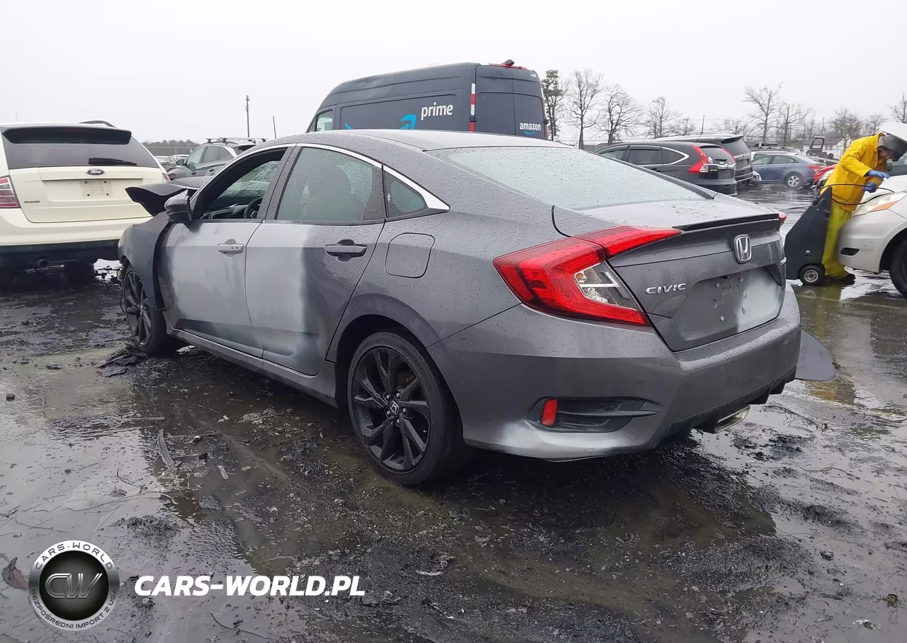 2019 Honda Civic Sport VIN:2HGFC2F88KH530159 - 3