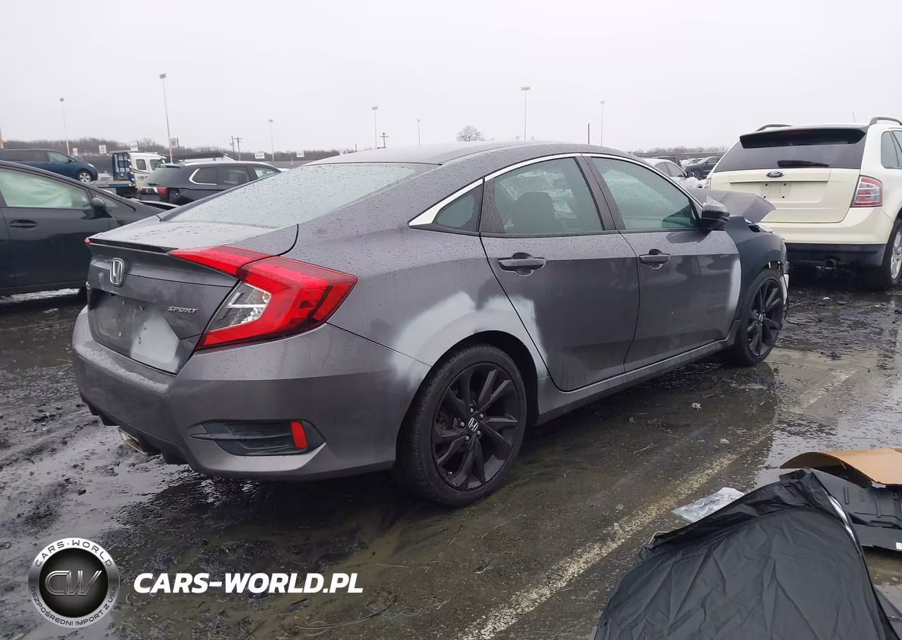 2019 Honda Civic Sport VIN:2HGFC2F88KH530159 - 4