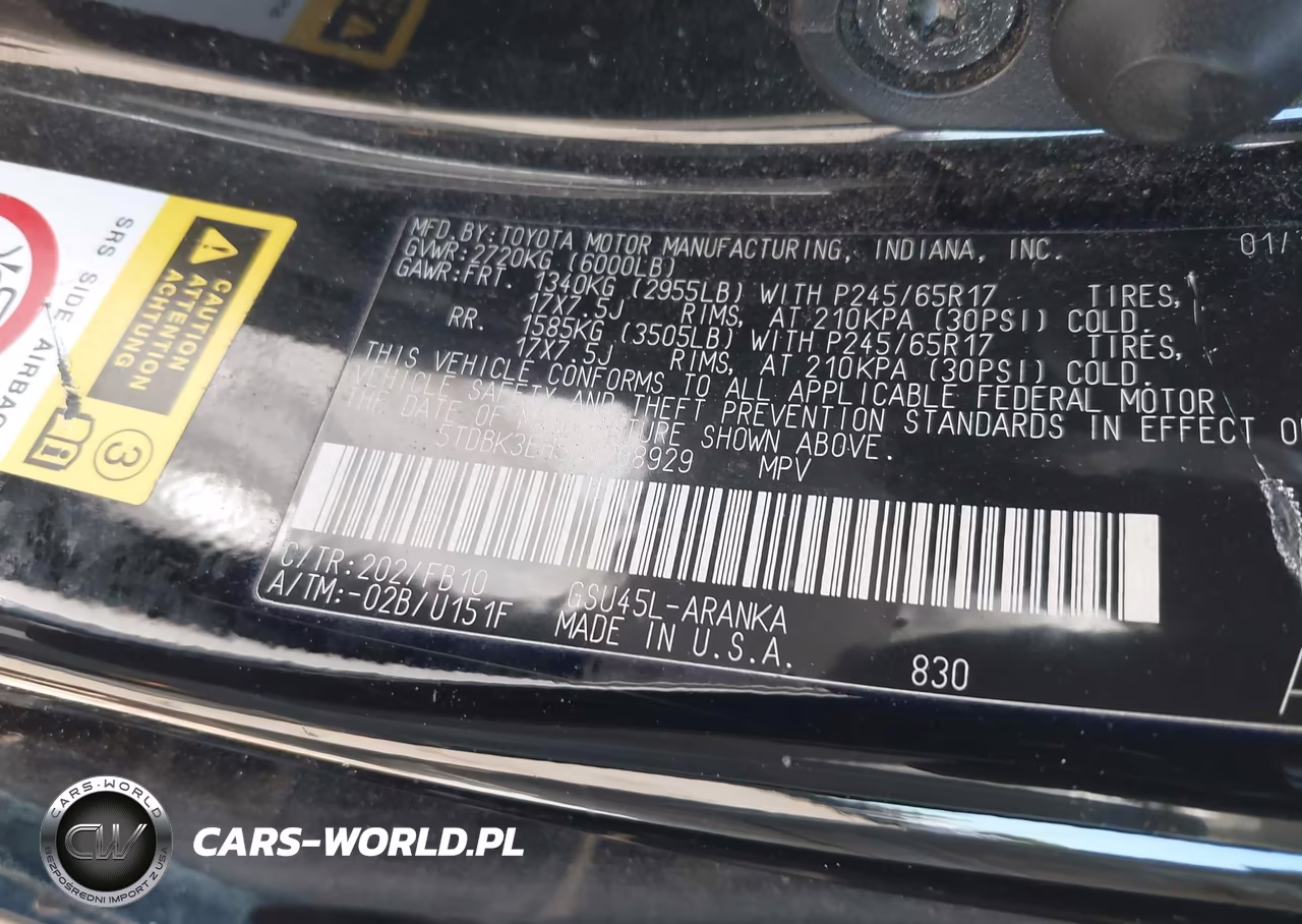 2013 Toyota Highlander Base V6 VIN:5TDBK3EH5DS208929 - 9
