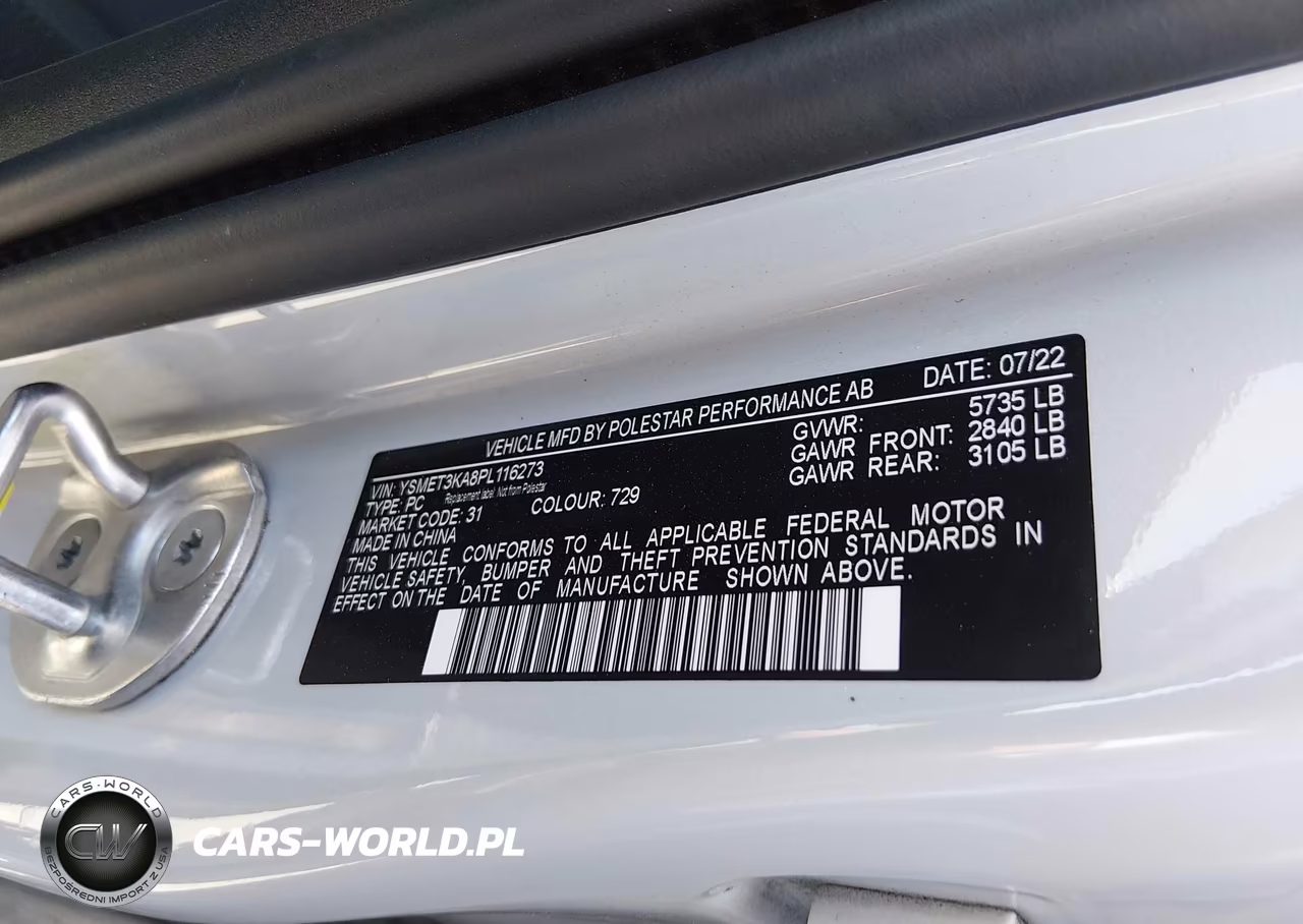 2023 Polestar 2 Long Range Dual Motor Bst Edition 230-Long Range Dual Motor Bst Edition 270 VIN:YSMET3KA8PL116273 - 9
