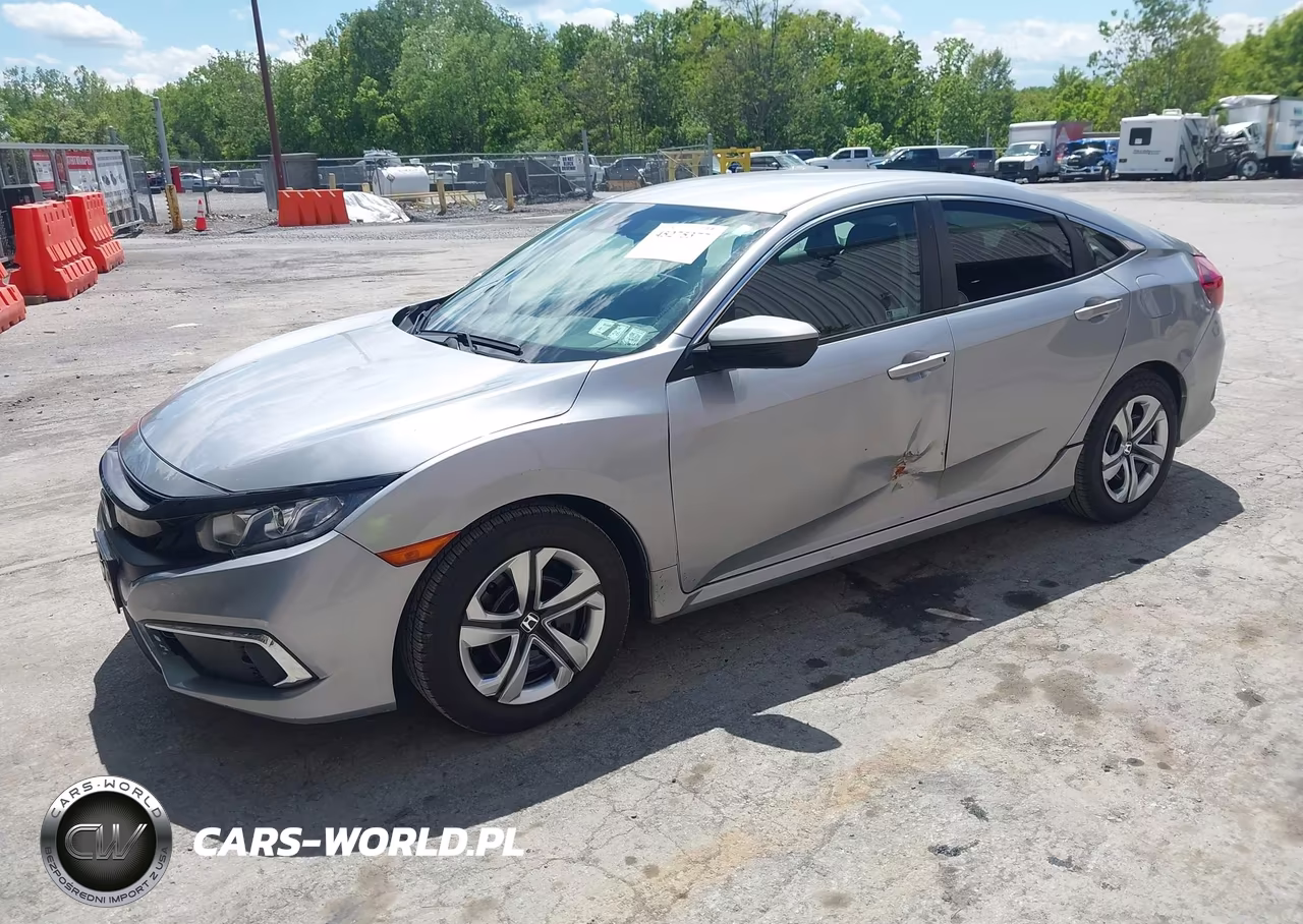 2019 Honda Civic Lx VIN:2HGFC2F60KH546760 - 2