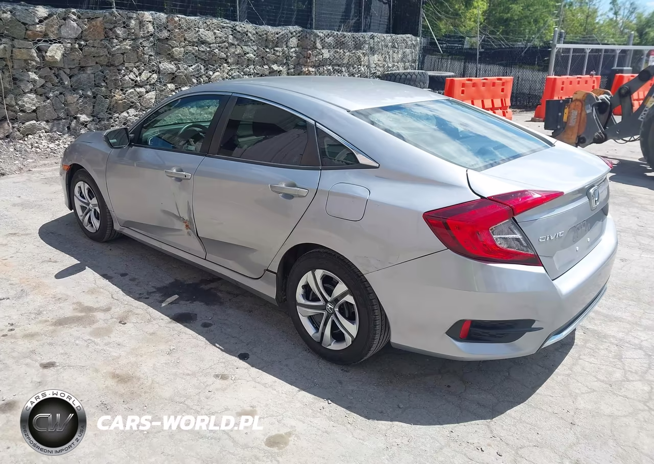 2019 Honda Civic Lx VIN:2HGFC2F60KH546760 - 3