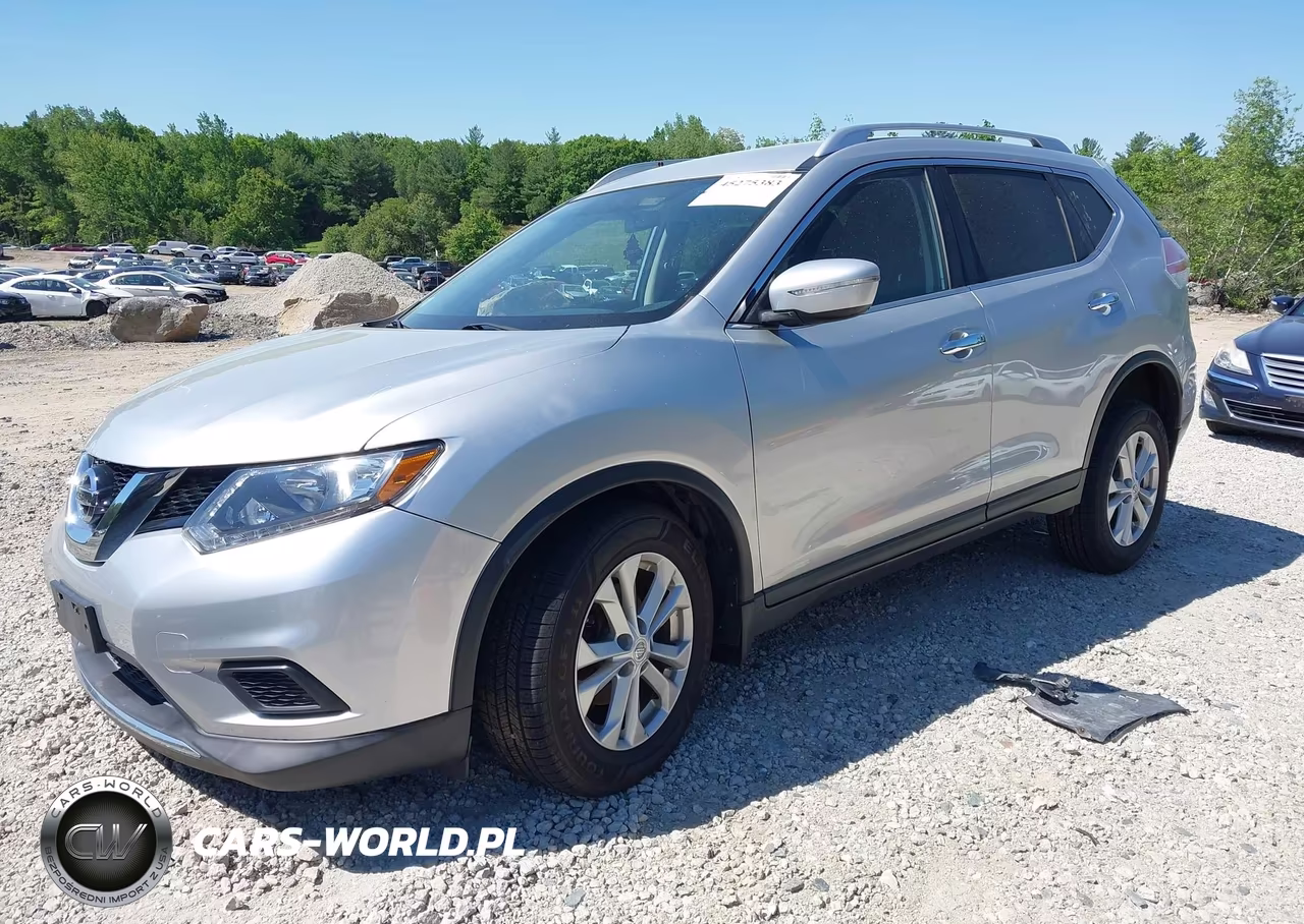 2015 Nissan Rogue Sv VIN:KNMAT2MV2FP563483 - 2