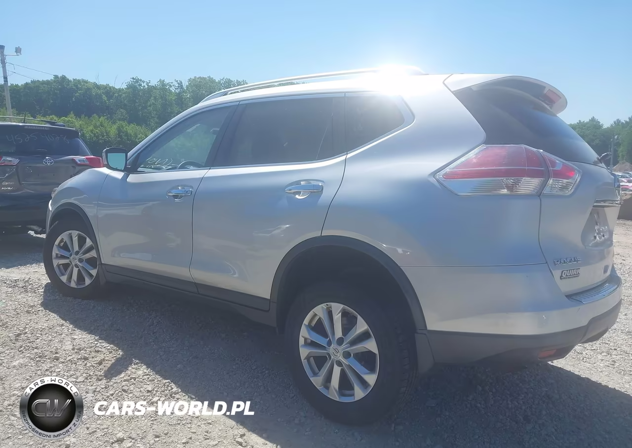 2015 Nissan Rogue Sv VIN:KNMAT2MV2FP563483 - 3