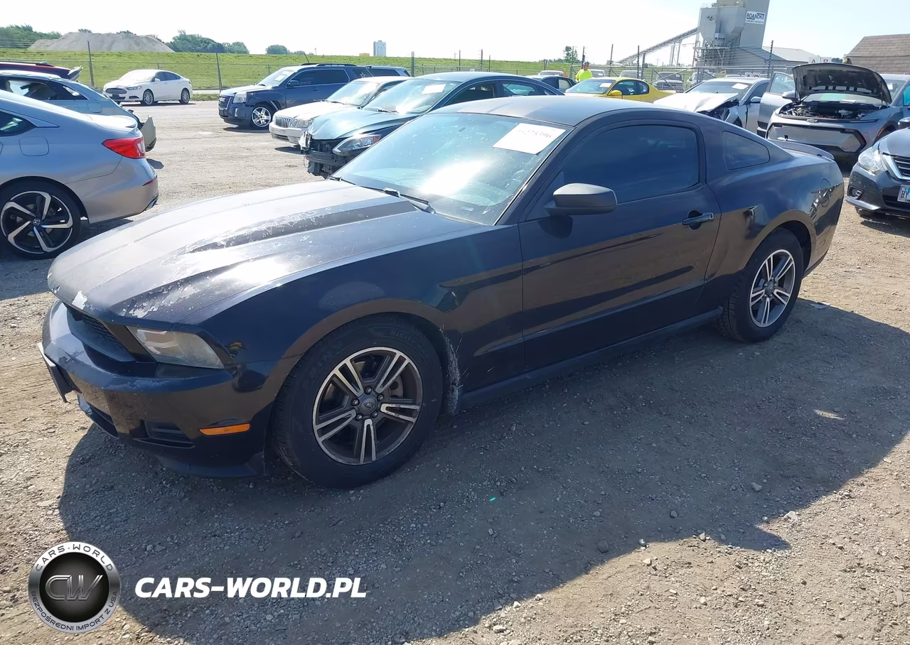 2012 Ford Mustang V6 Premium VIN:1ZVBP8AM6C5210837 - 2