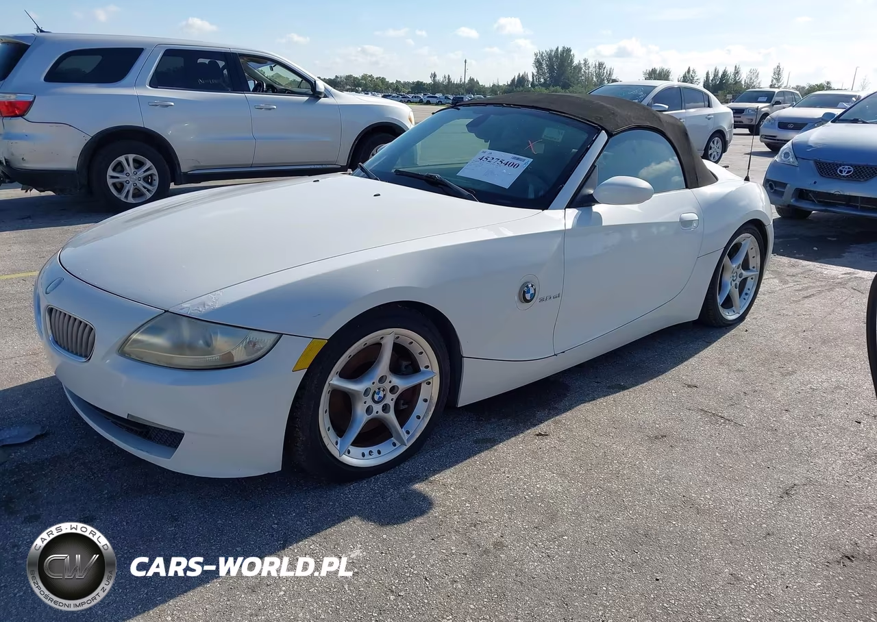 2007 BMW Z4 3.0Si VIN:4USBU53577LX03163 - 2