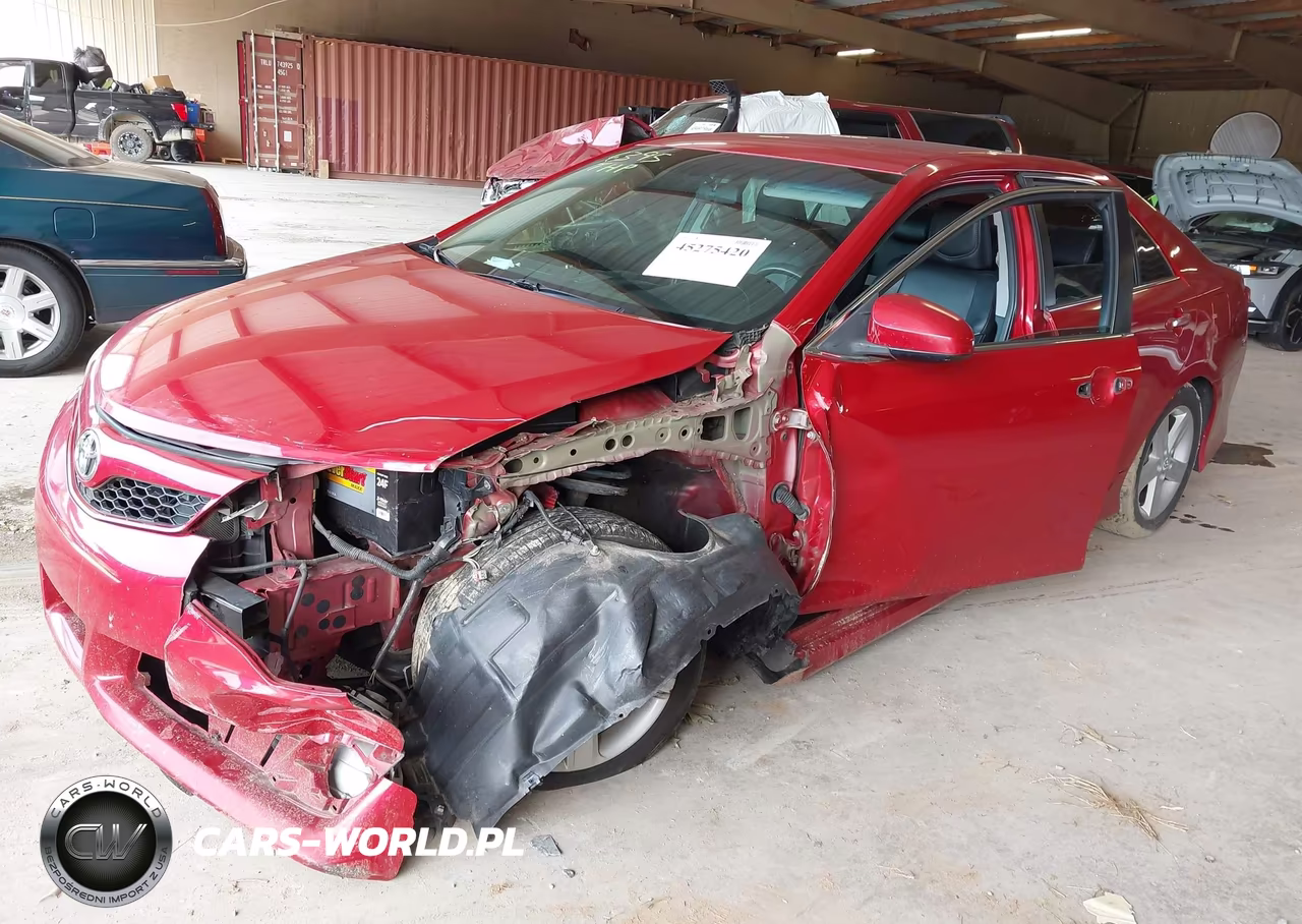 2012 Toyota Camry Se VIN:4T1BF1FK6CU587416 - 2